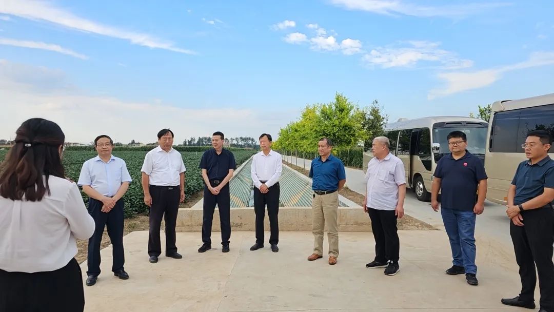 安徽省農(nóng)業(yè)農(nóng)村廳調(diào)研組到...